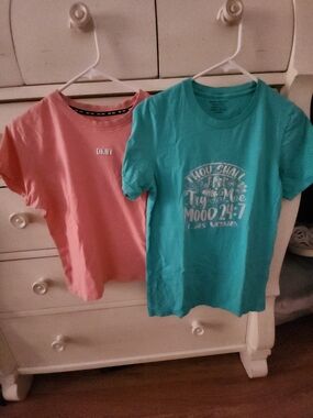 Bundle Of DKNY and LAS VEGAS Short Sleeve Tees Size Small